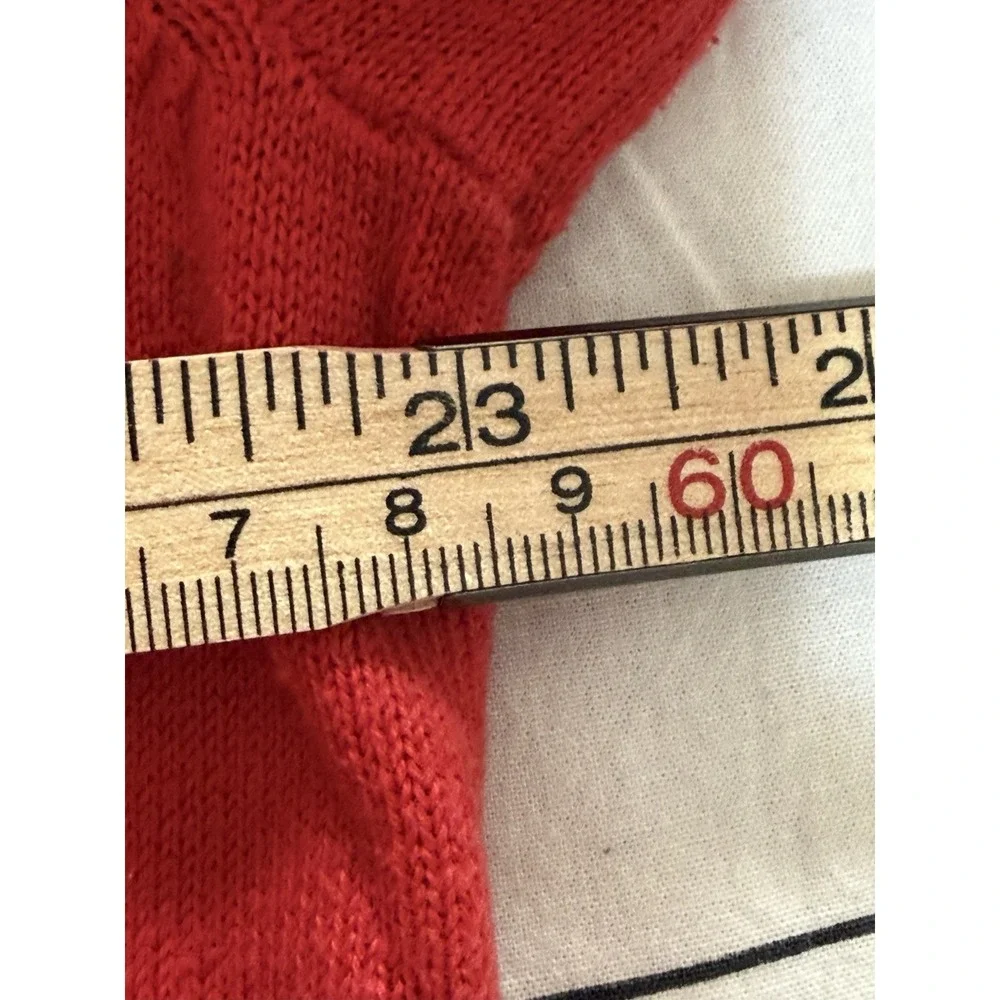 Brooks Brothers 346 Sweater Pullover Mens Large Red 100% Supima Cotton V Neck
